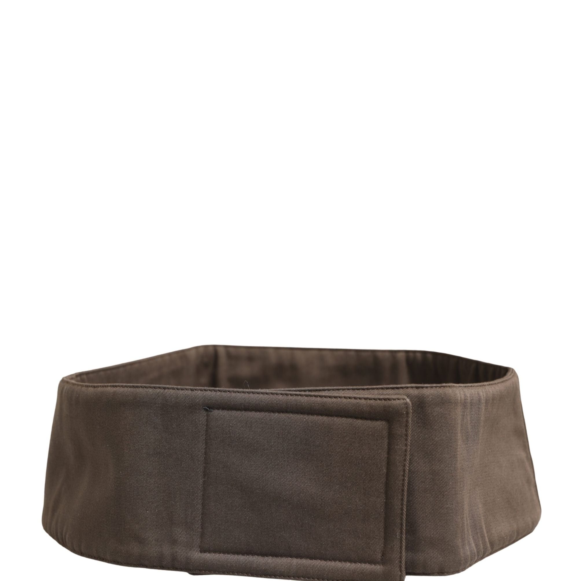 Dolce & Gabbana Brown Viscose Wide Belt Waist Cummerband Men