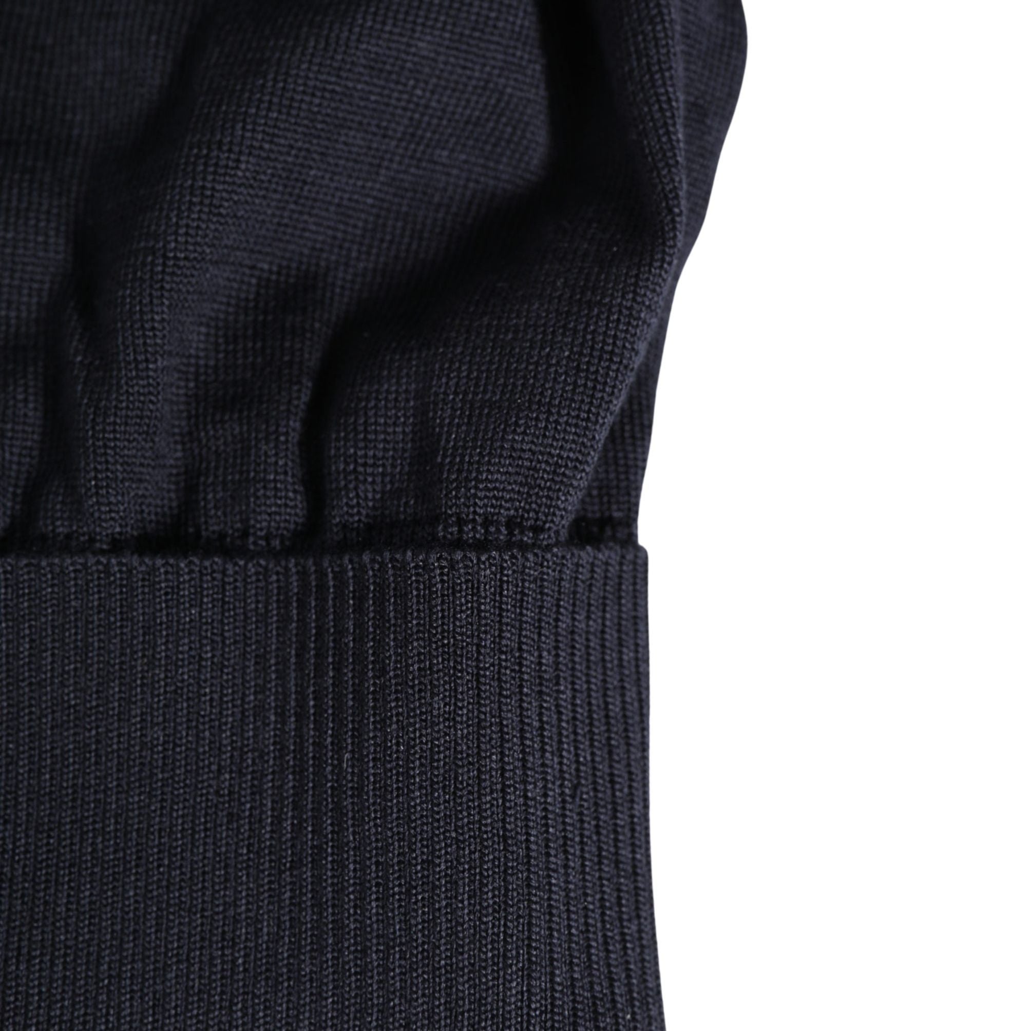 Dolce & Gabbana Black Solid Wool Knitted Winter Beanie Cap Hat
