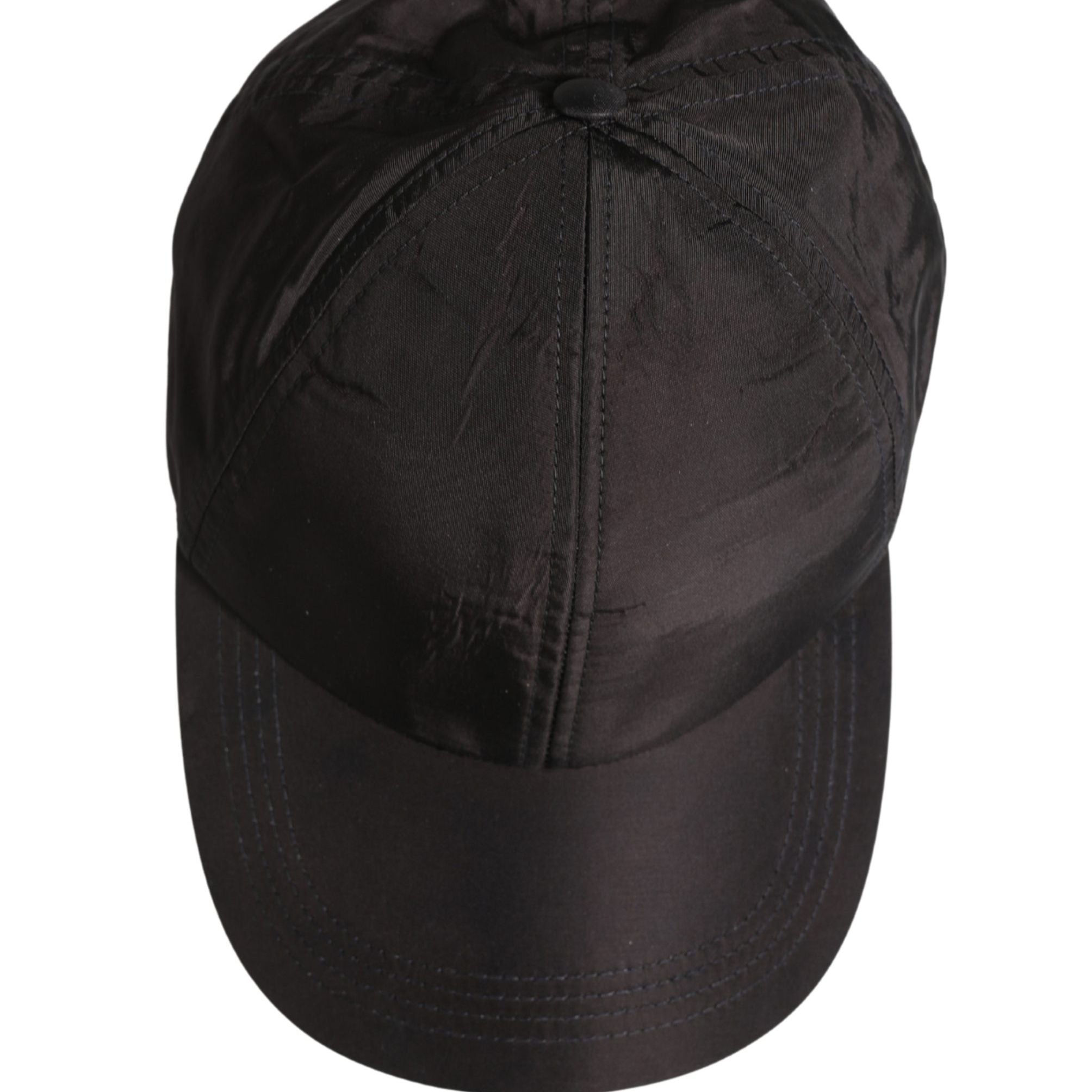 Dolce & Gabbana Men Black Cotton 6 Panels Baseball Cap Hat