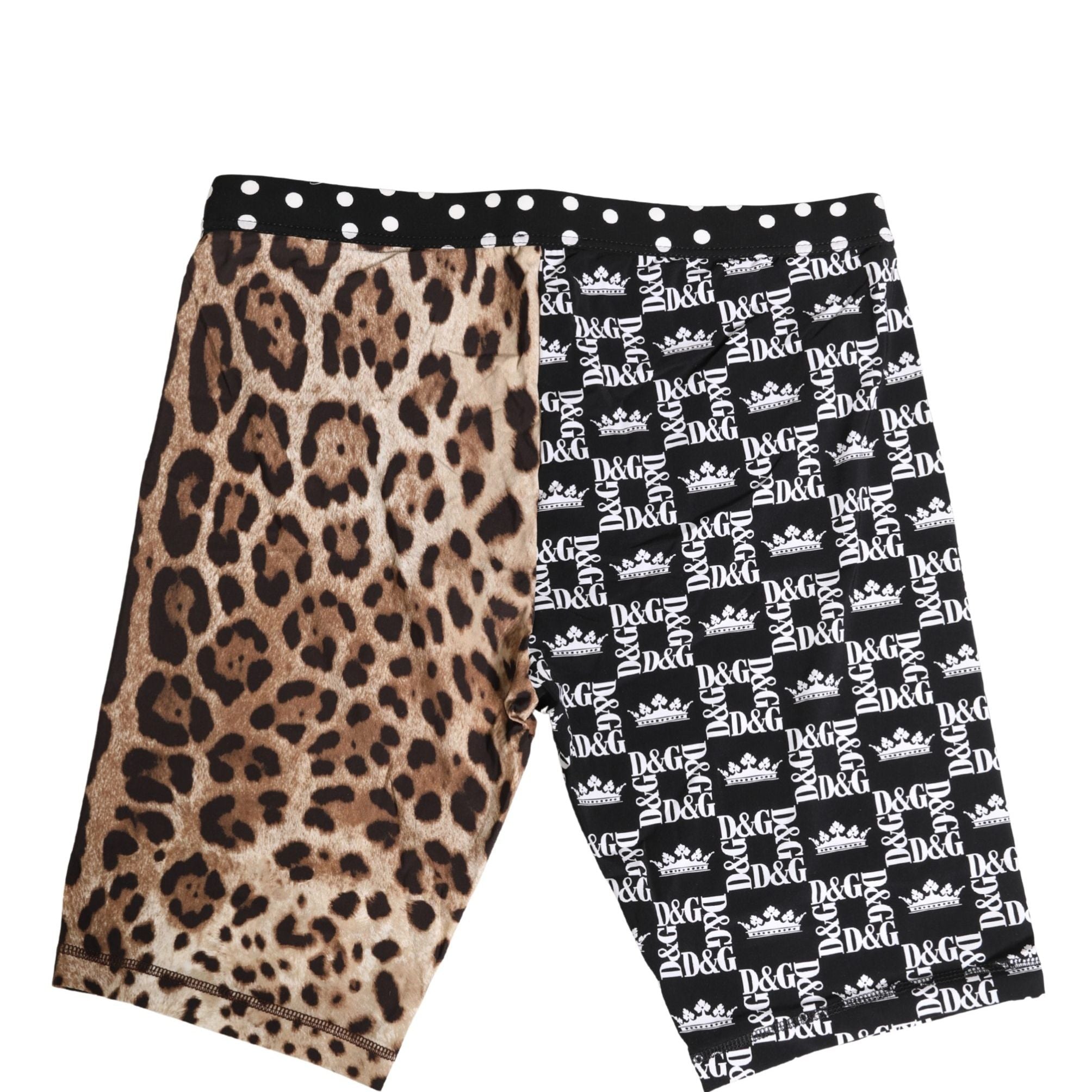 Dolce & Gabbana Multicolor Patterned Cycling Bike Shorts Underwear