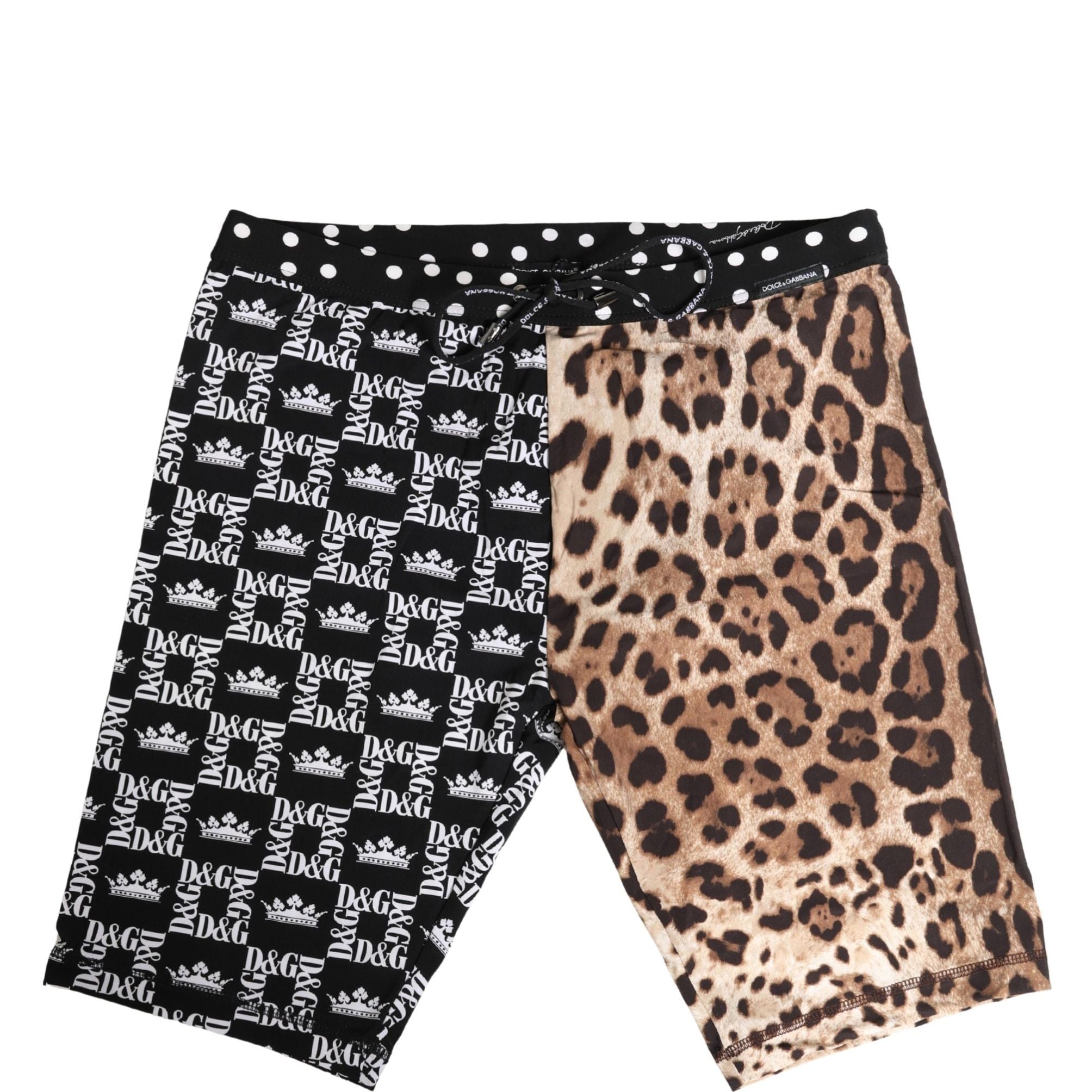 Dolce & Gabbana Multicolor Patterned Cycling Bike Shorts Underwear