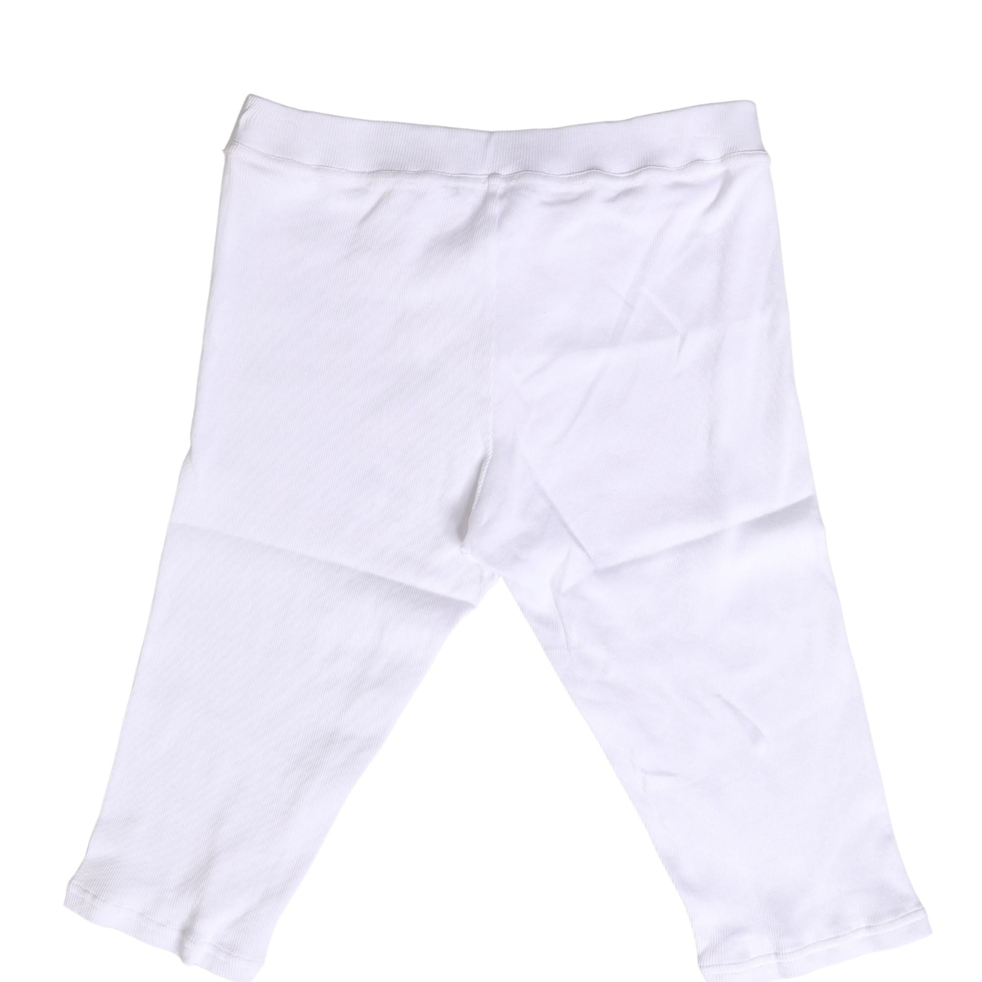 Dolce & Gabbana White Cotton Short Johns Men Pants Underwear