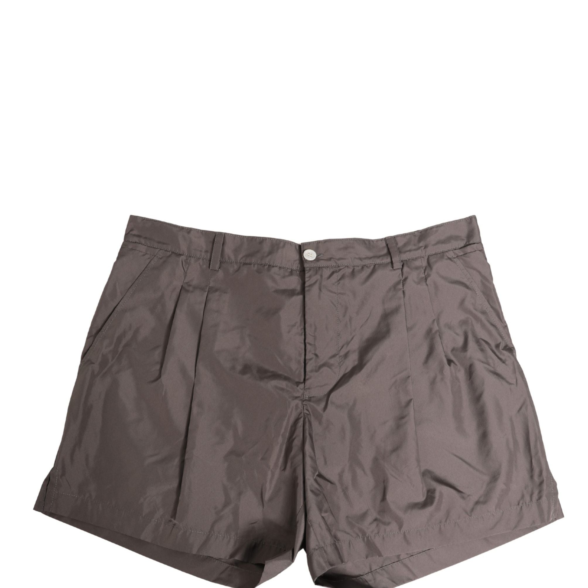 Dolce & Gabbana Brown Nylon Stretch Men Swim Shorts Swimwear
