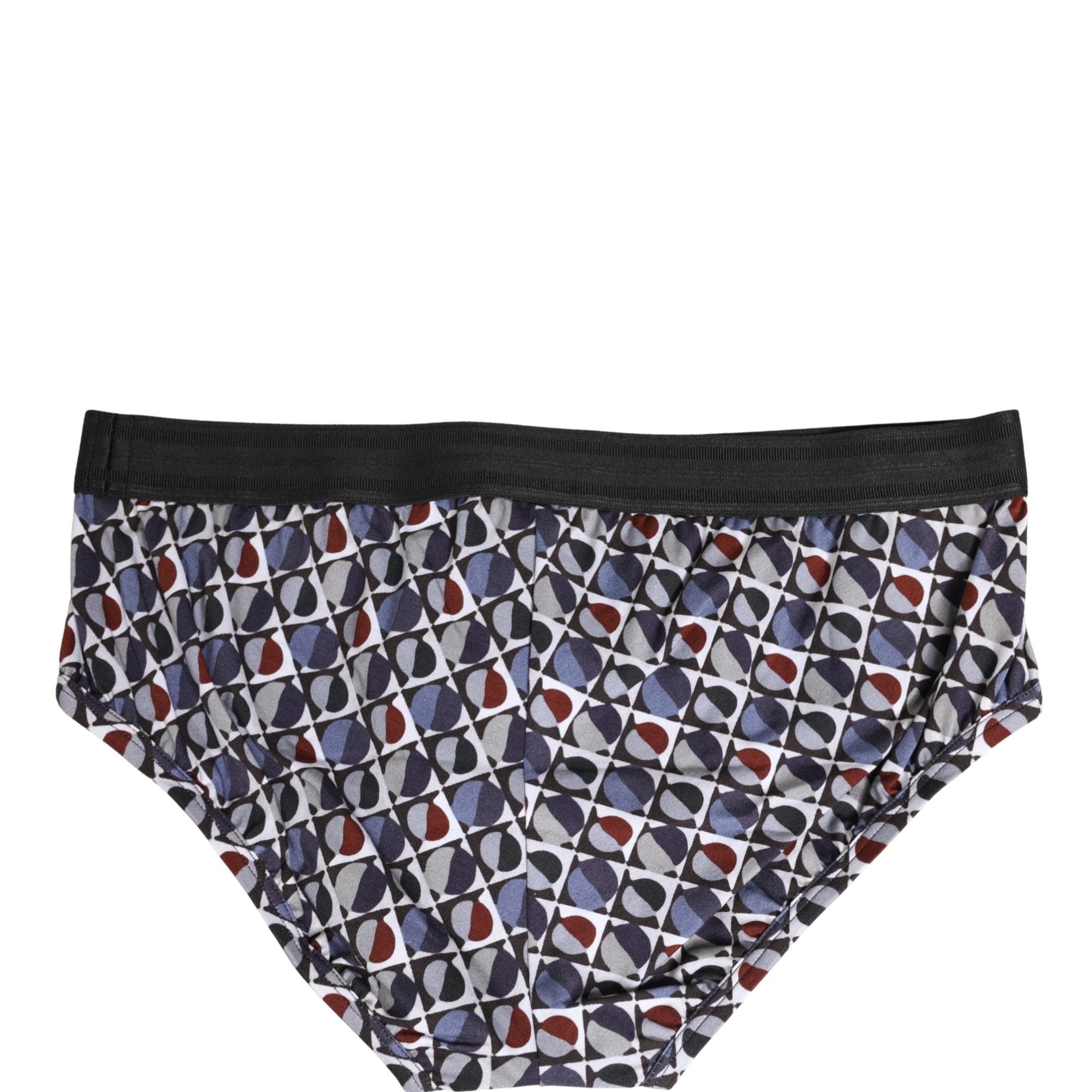 Dolce & Gabbana Multicolor Patterned Men Brando Brief Underwear
