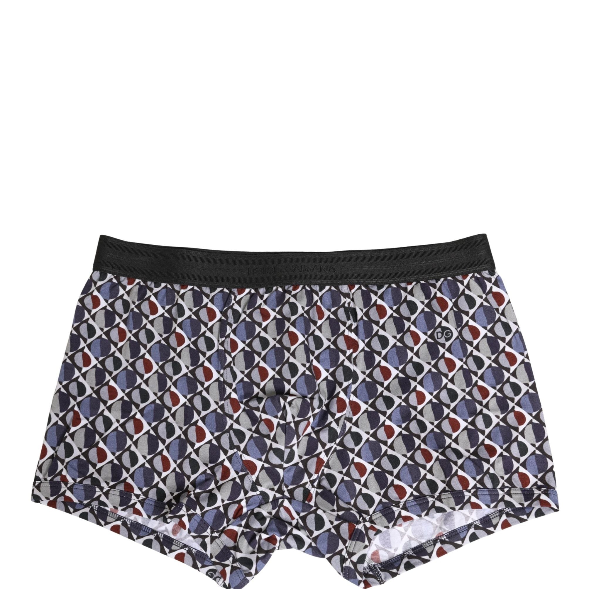Dolce & Gabbana Multicolor Patterned Regular Boxer Underwear
