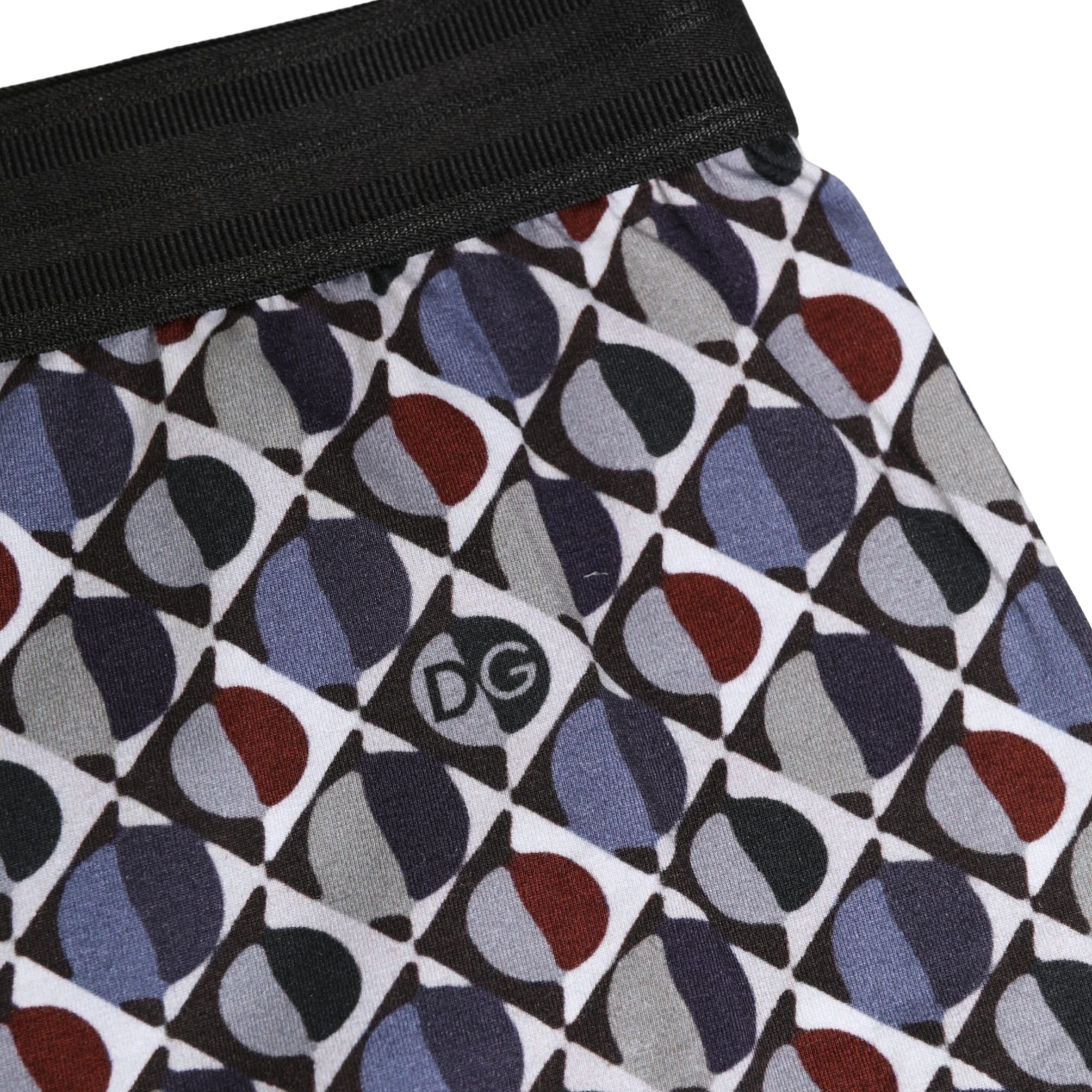 Dolce & Gabbana Multicolor Patterned Regular Boxer Underwear