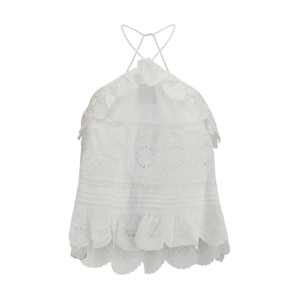 Marant Etoile White Polyester Blouse