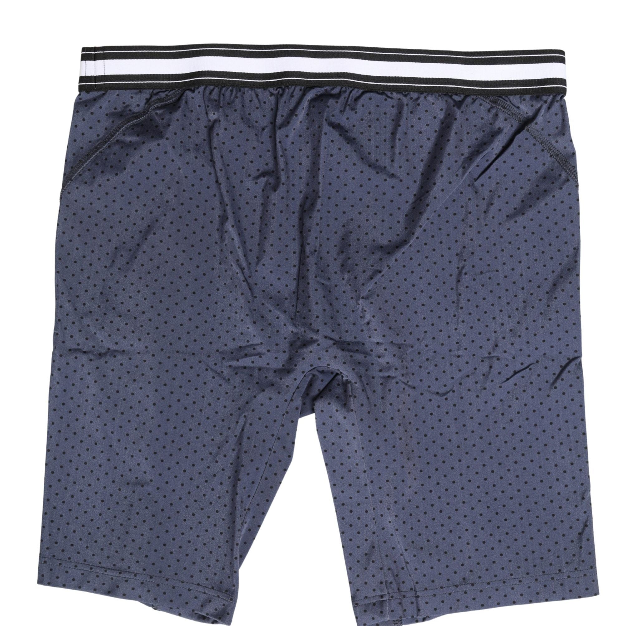 Dolce & Gabbana Dark Blue Polka Dots Men Bike Shorts Underwear