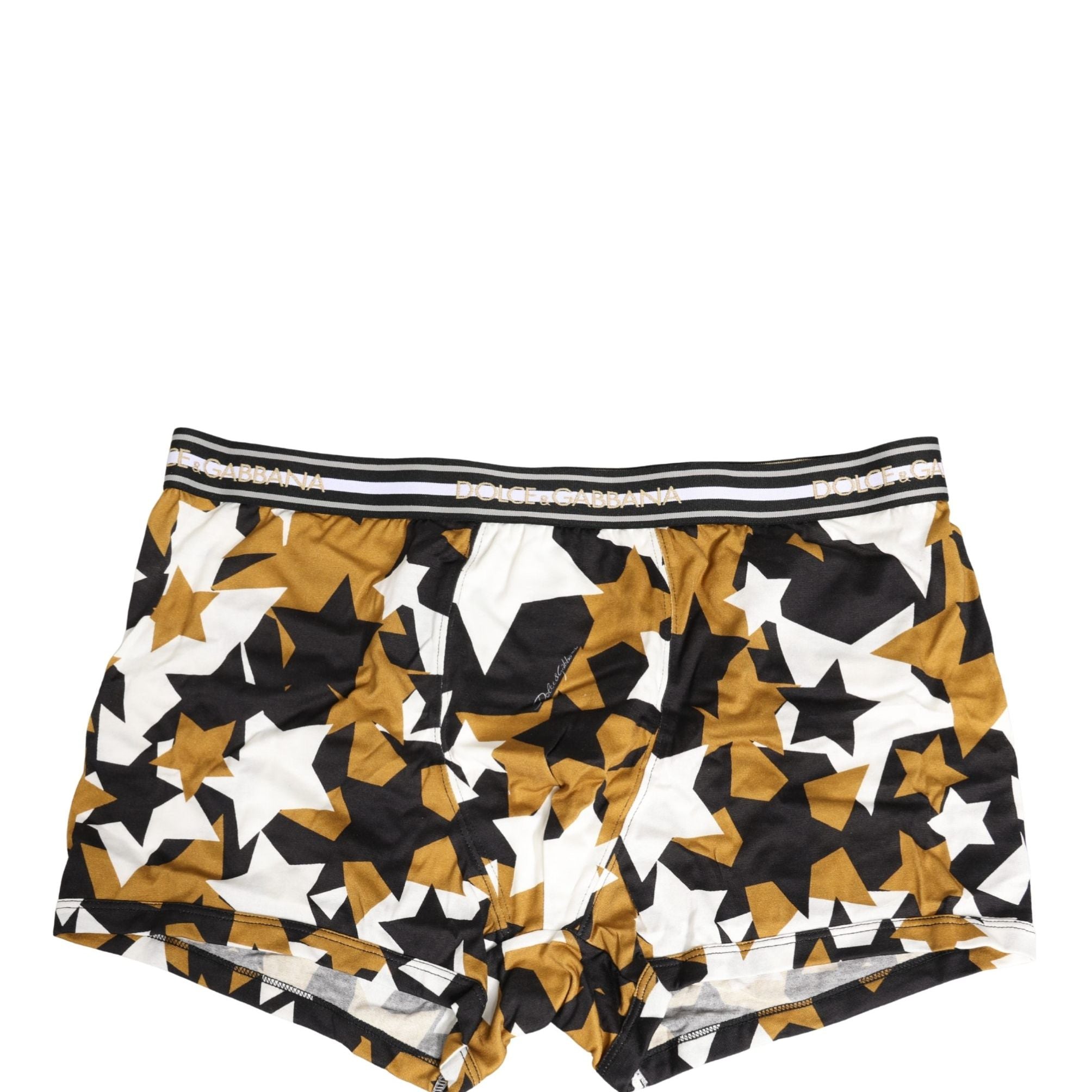 Dolce & Gabbana Multicolor Stars Print Regular Boxer Underwear