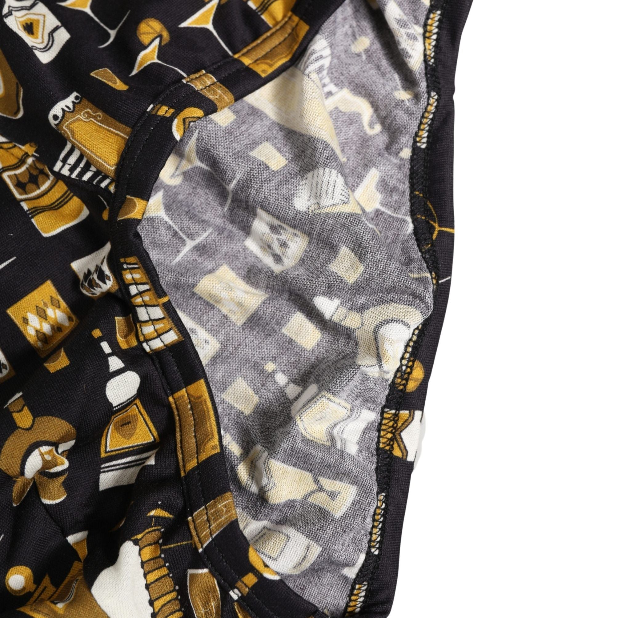 Dolce & Gabbana Black Jazz Cocktail Men Brando Brief Underwear