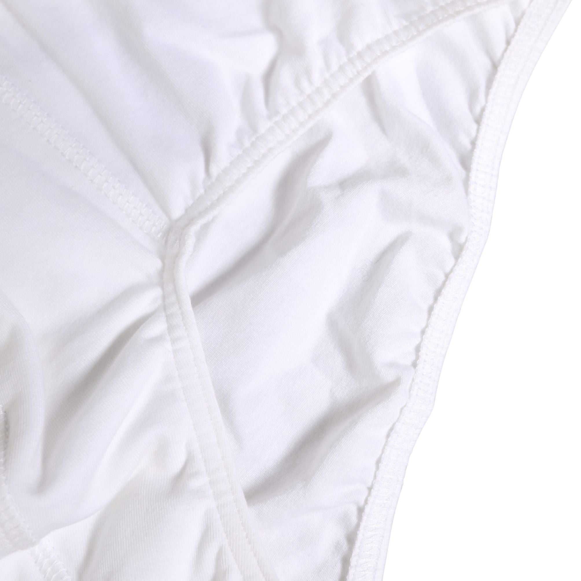 Dolce & Gabbana White Logo Waistband Cotton Men Briefs Underwear