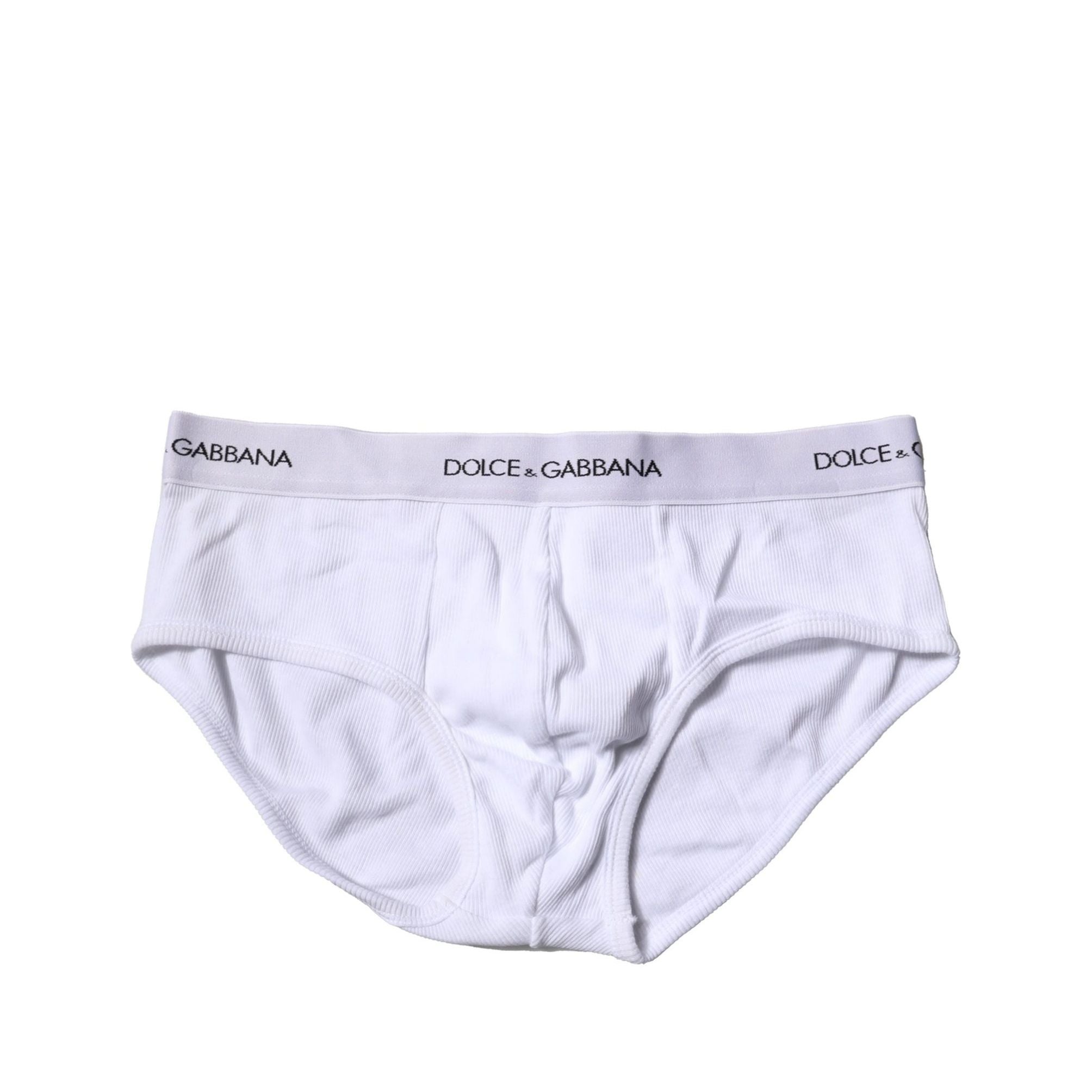 Dolce & Gabbana White Logo Waistband Men Brando Brie Underwear