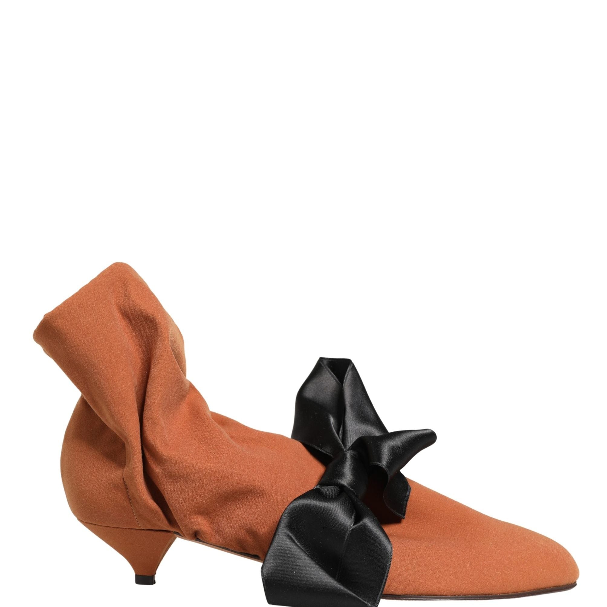 Dolce & Gabbana Brown Black Suede Boots Shoes