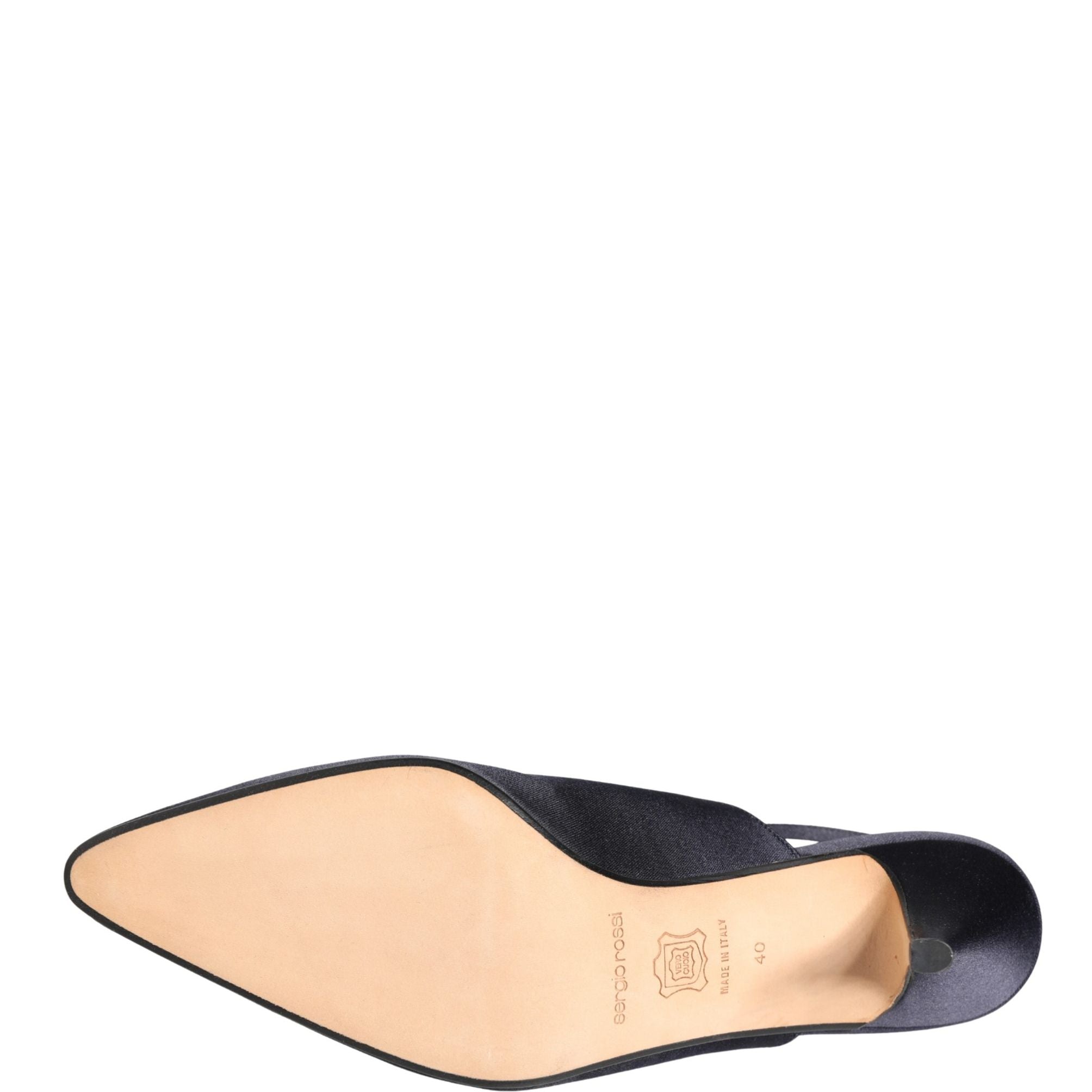 Dolce & Gabbana Black Suede Heels Slingbacks Shoes