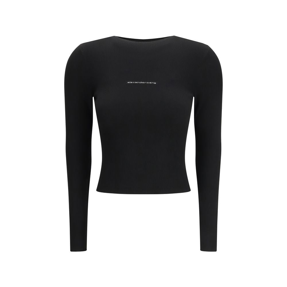 Alexander Wang Black Cotton Sweatshirt
