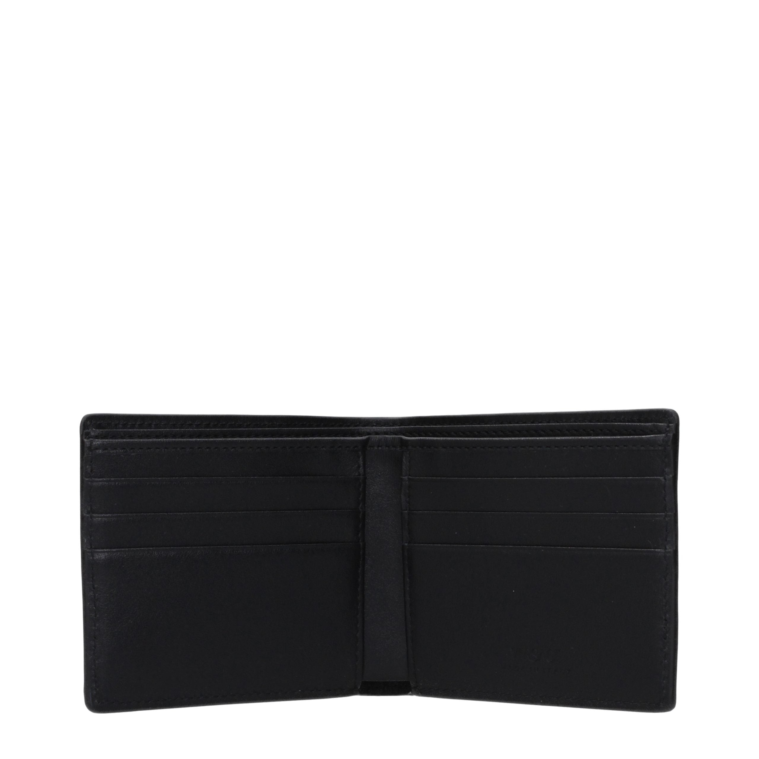 Versace Black Leather Wallet