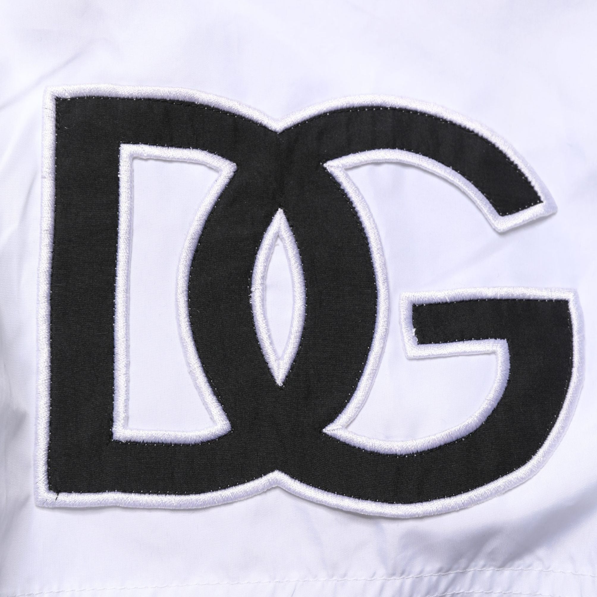 Dolce & Gabbana White Drawstring Men Swim Shorts Swimwear