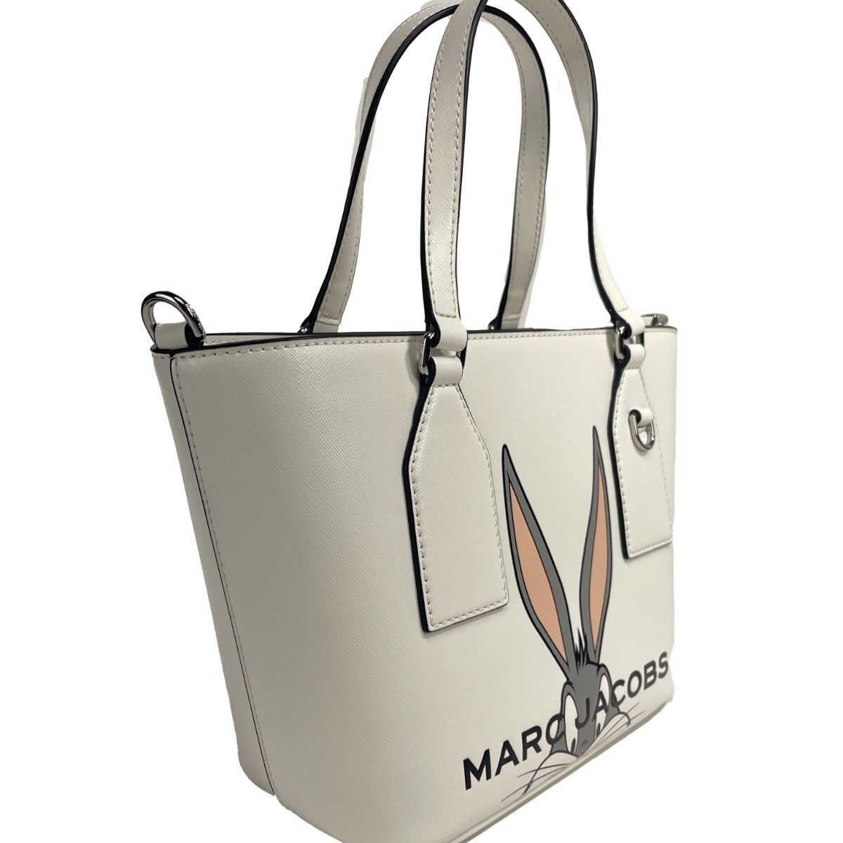 Marc Jacobs X Looney Tunes Bugs Bunny Small Leather Satchel Crossbody Bag
