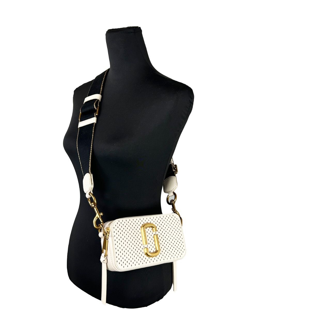 Marc Jacobs The Snapshot Perforated Crossbody Bag