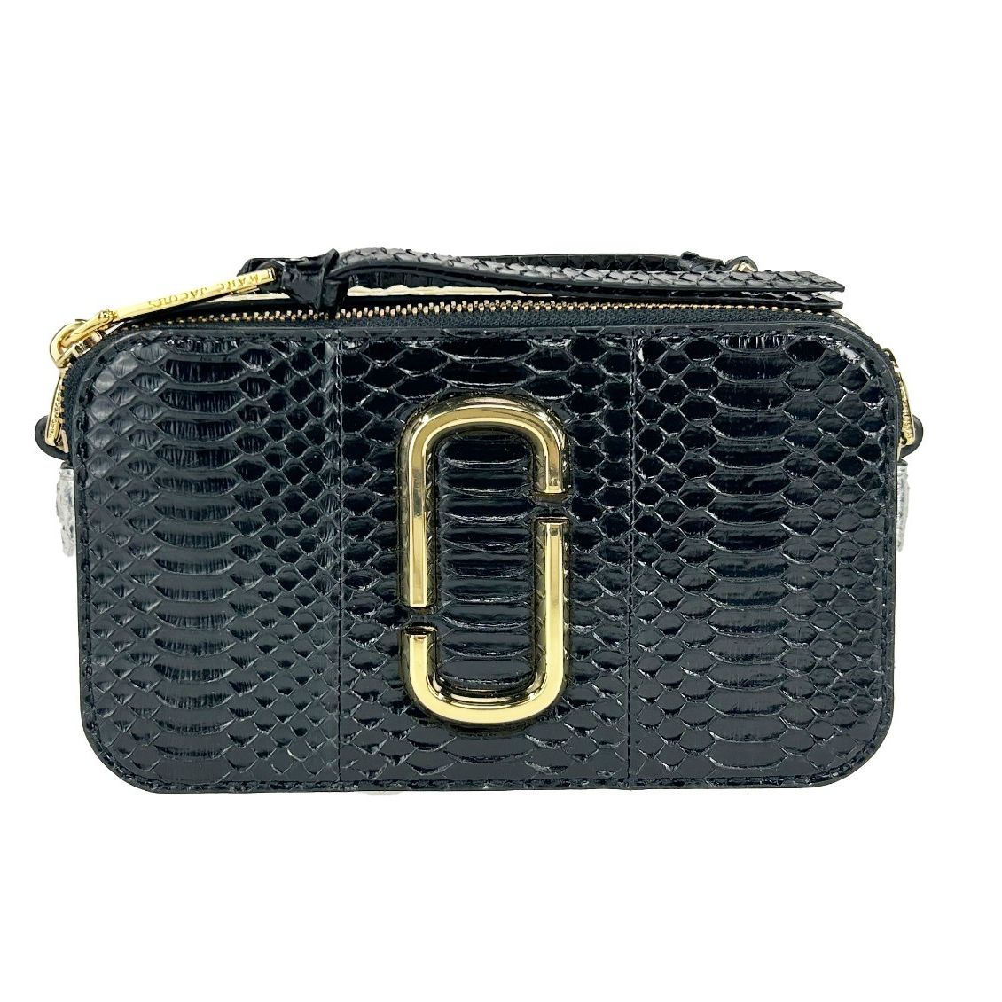 Marc Jacobs The Snapshot Snake Skin Crossbody Bag