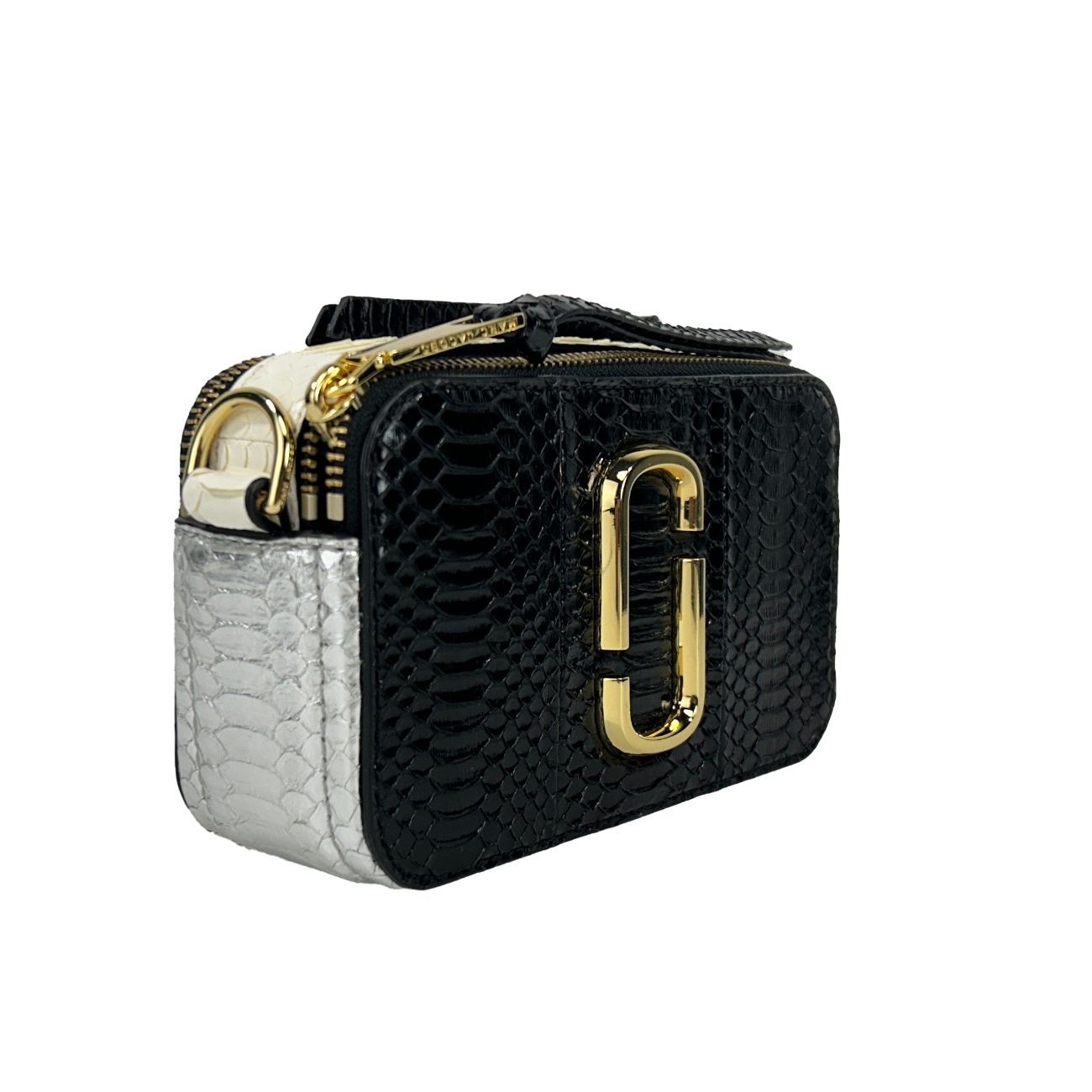 Marc Jacobs The Snapshot Snake Skin Crossbody Bag