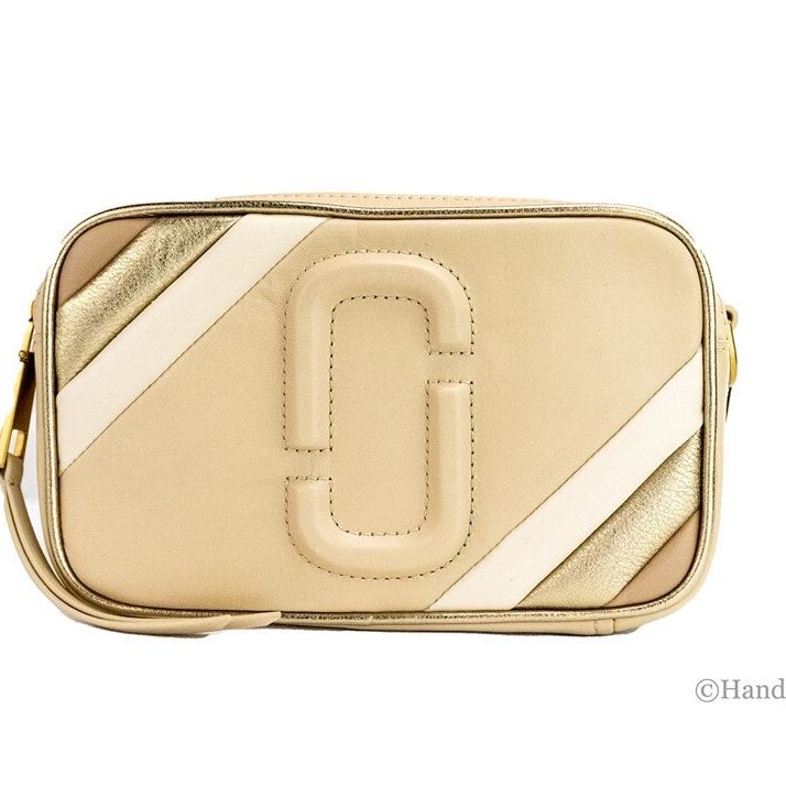 Marc Jacobs The Moto Shot 21 Curds Leather Camera Crossbody Purse Bag