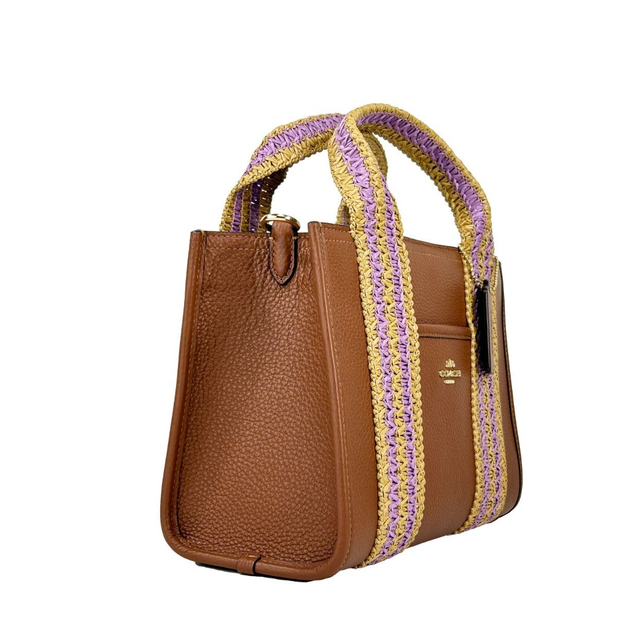 COACH Coach Straw Web Smith 24 Tote Bag Purse