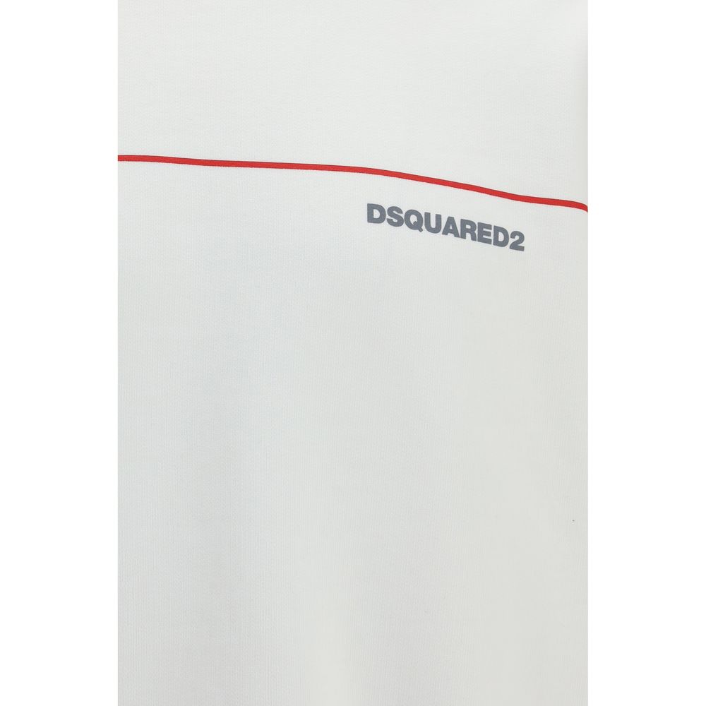Dsquared² White Cotton Sweatshirt