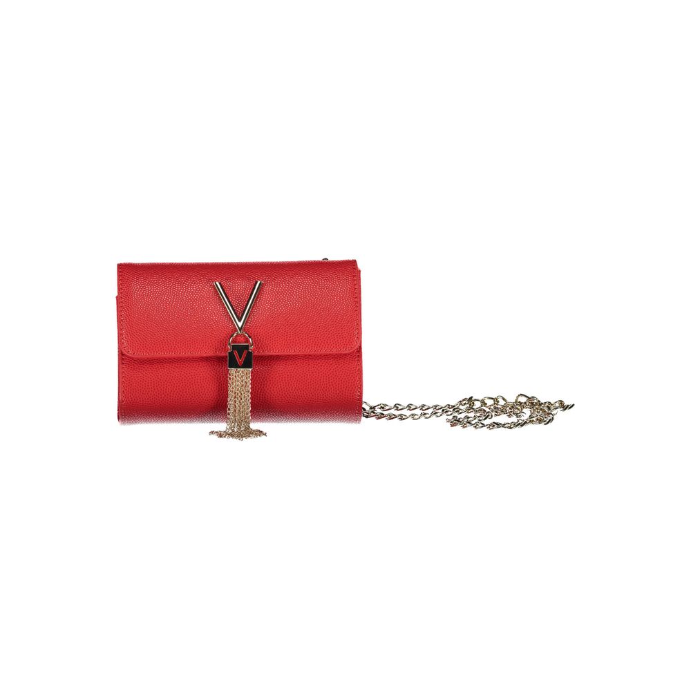 Mario Valentino Red Polyurethane Women Handbag