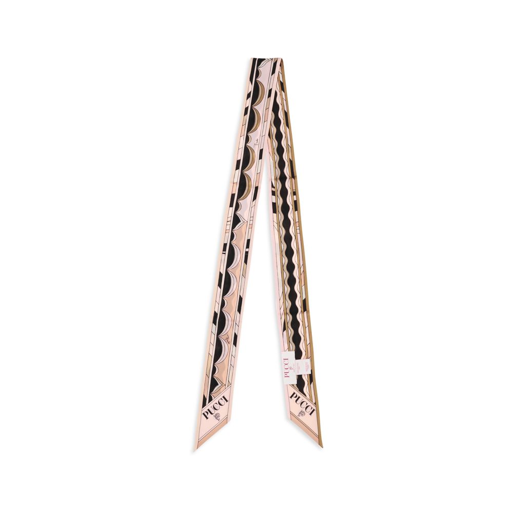 Emilio Pucci Multicolor Silk Scarf