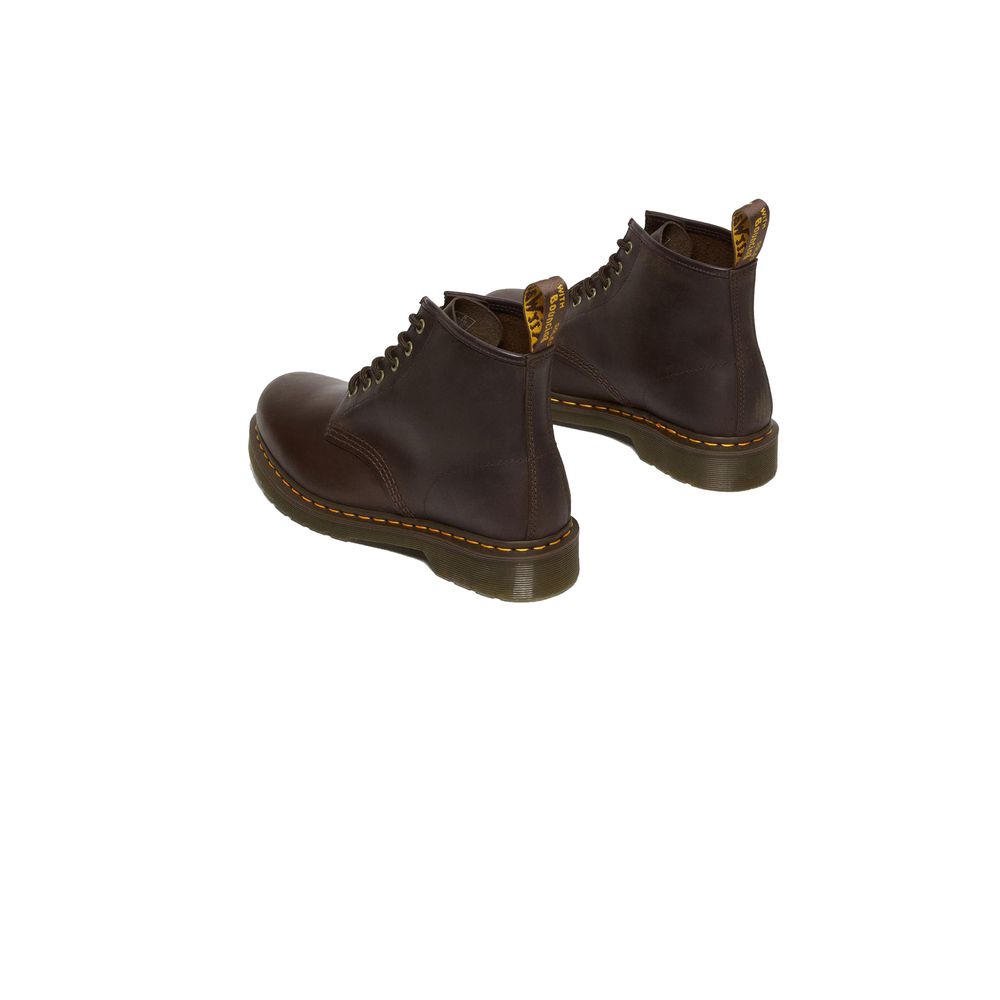 Dr. Martens Brown Leather Athletic Sneakers
