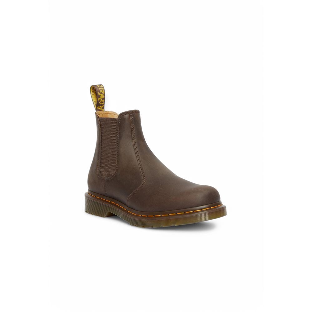 Dr. Martens Brown Leather Ankle Boots