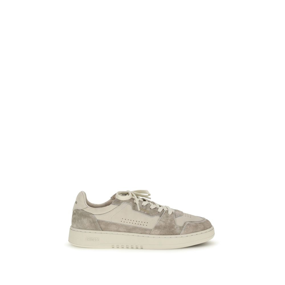 Axel Arigato Gray Calf Leather Bos Taurus Low Top Sneakers