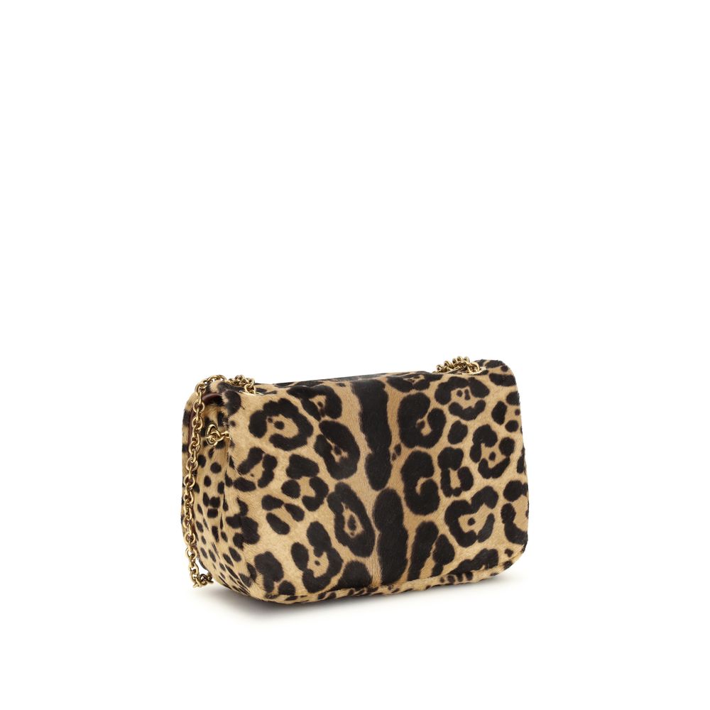 Saint Laurent Multicolor Horsehair Shoulder Bag