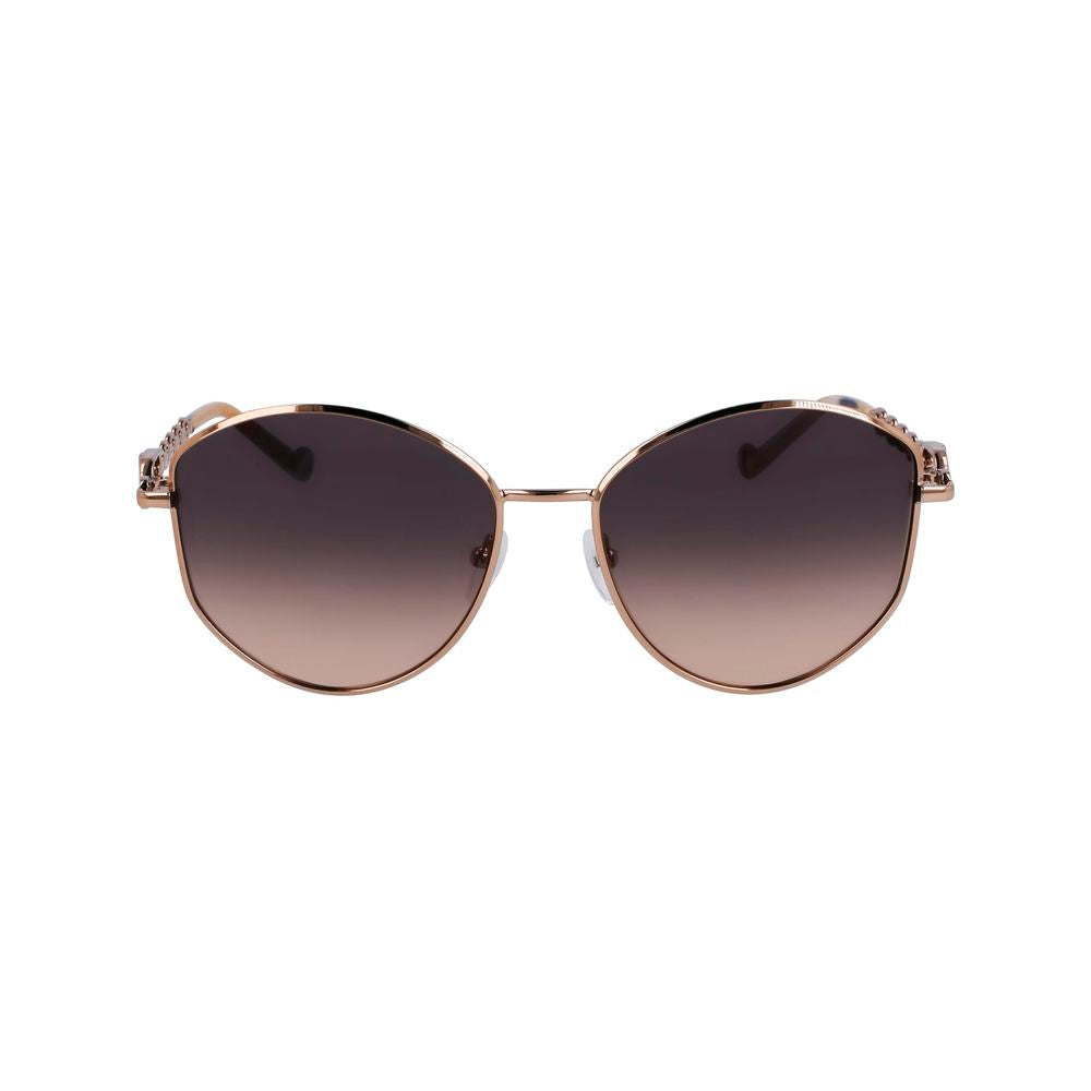 Liu Jo Gold Metal Sunglasses