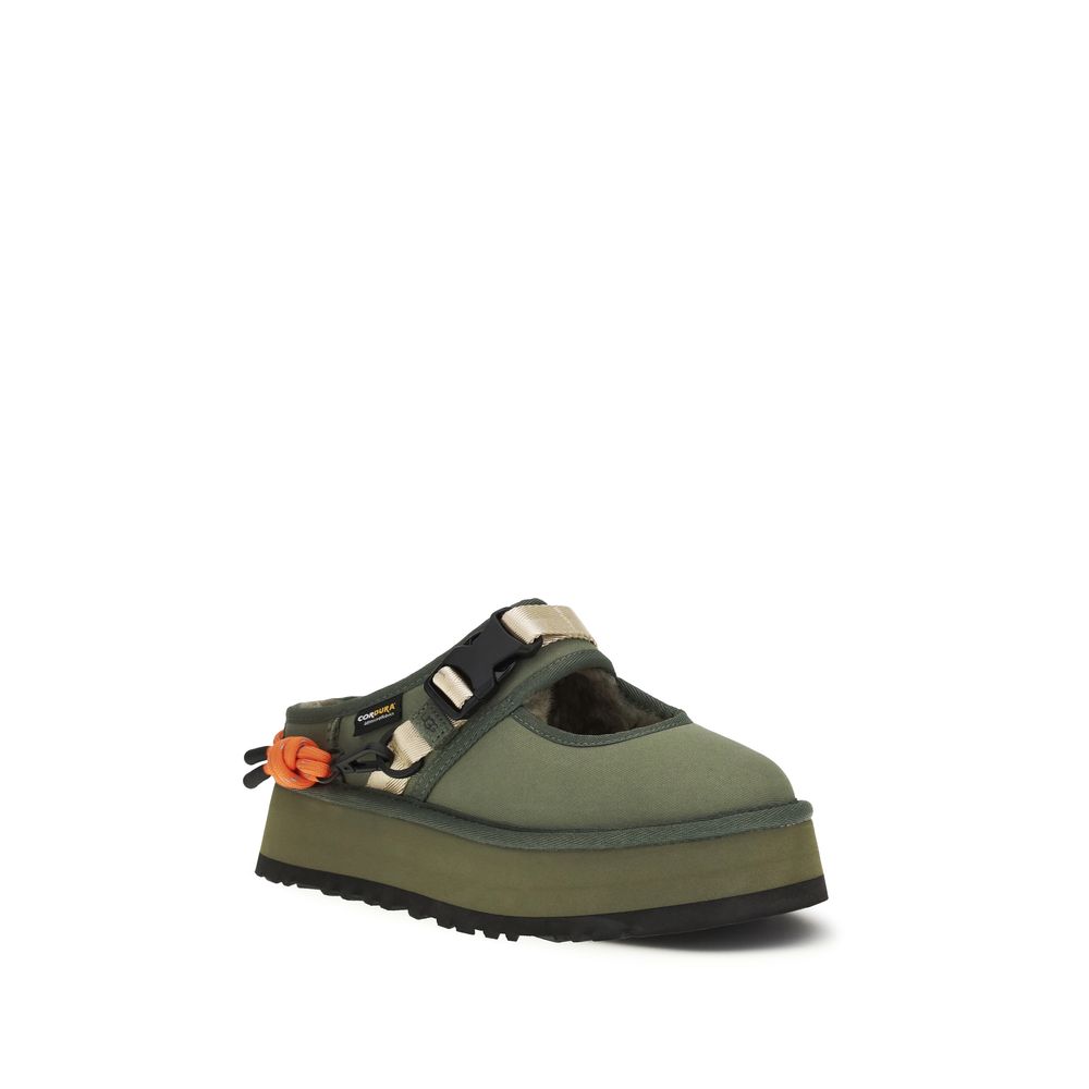 UGG Bicolor Polyester Mules