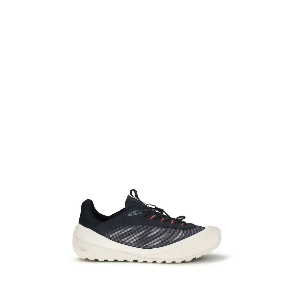 Moncler Blue Polyamide Athletic Sneakers