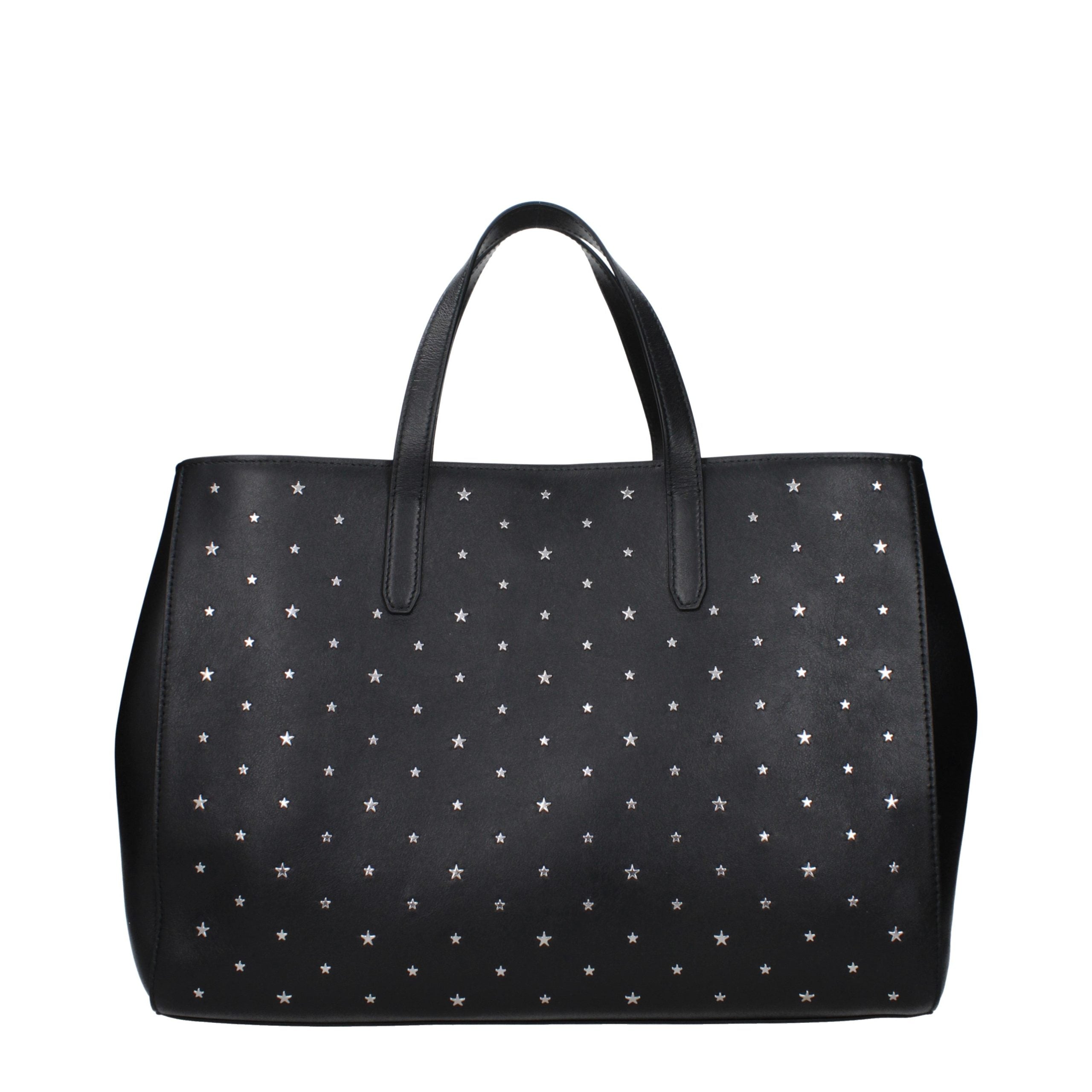 Jimmy Choo Black Leather Handbag