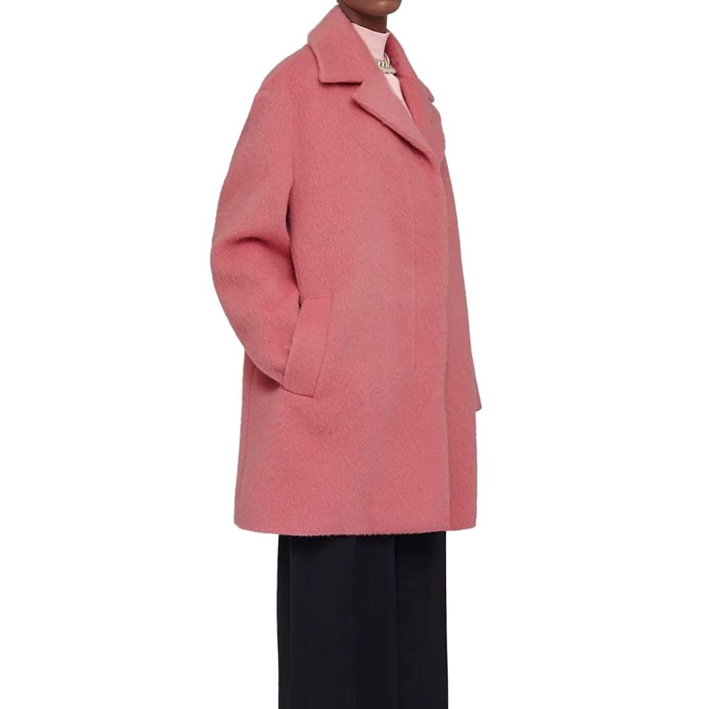 Jil Sander Multicolor Mohair Coat