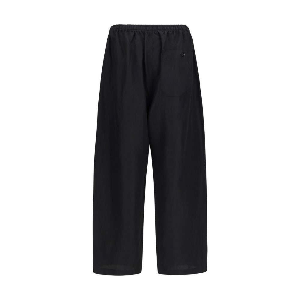 Lemaire Black Linen Bottoms Sleepwear