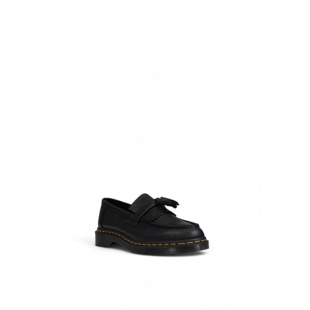 Dr. Martens Black Leather Slip-On Loafers