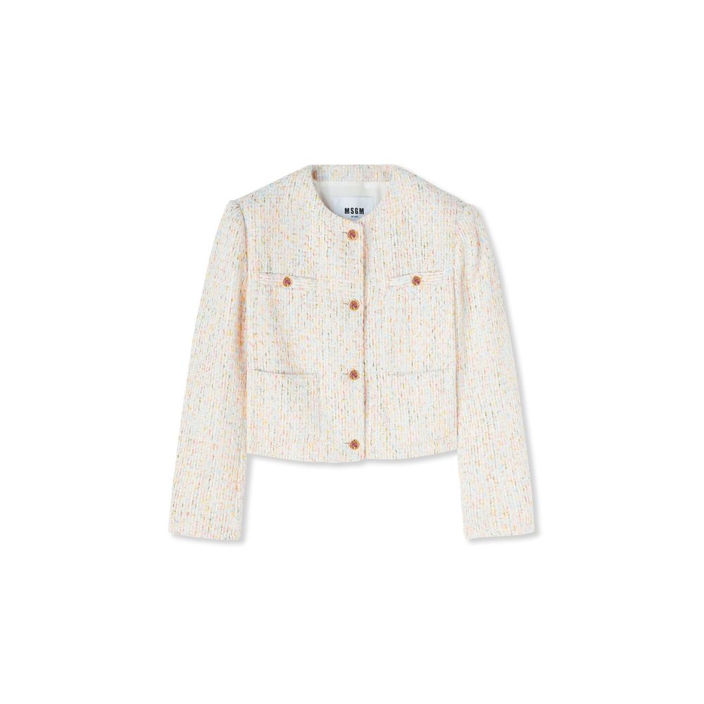 MSGM Multicolor Polyester Coat