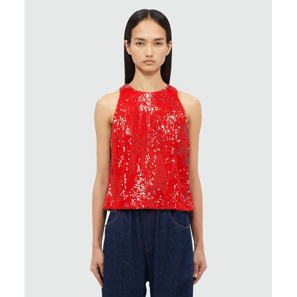 MSGM Multicolor Polyester Tank Tops