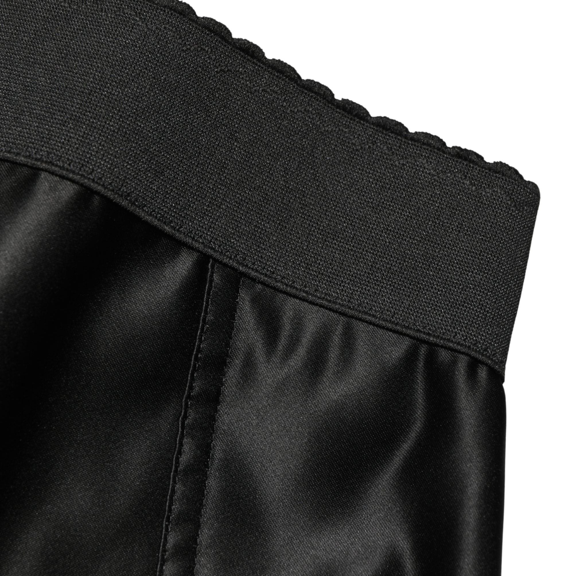 Dolce & Gabbana Black Silk Blend High Waist Girdle Panty Underwear