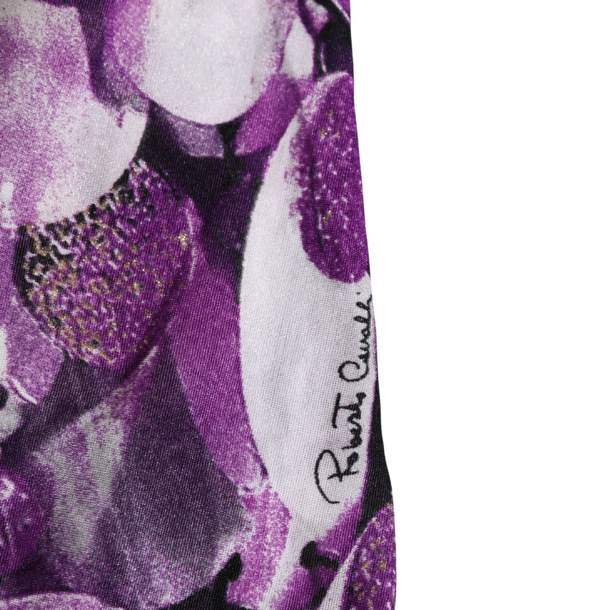 Roberto Cavalli Multicolor Patterned Halter Neck Underwear