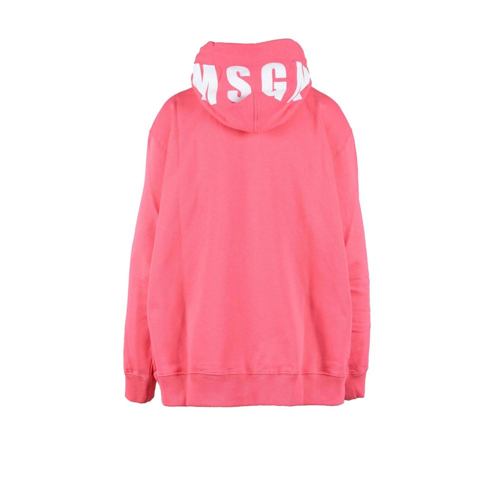 MSGM Multicolor Cotton Hoodie