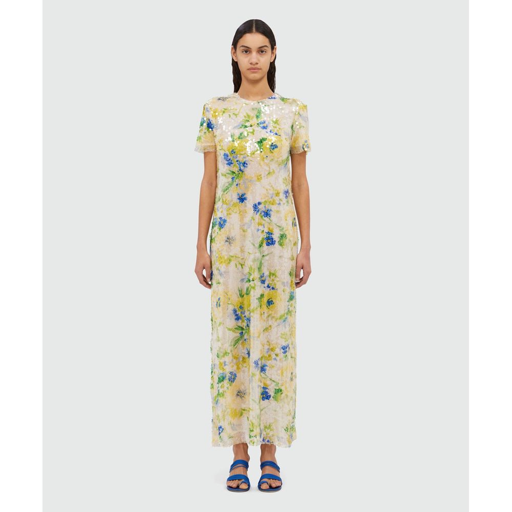 MSGM Bicolor Polyester Cocktail Dress