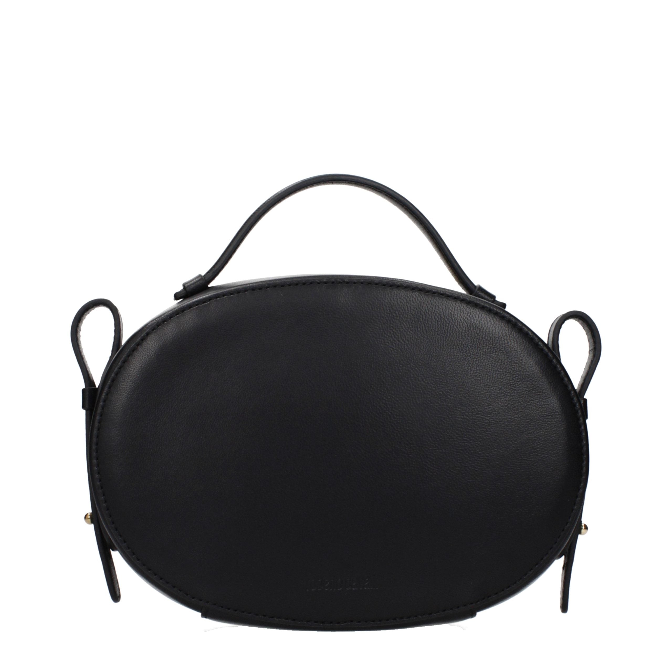 Roberto Cavalli Black Leather Handbag
