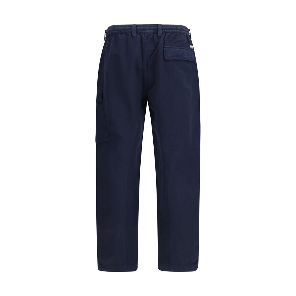 C.P. Company Blue Cotton Cargo Pants