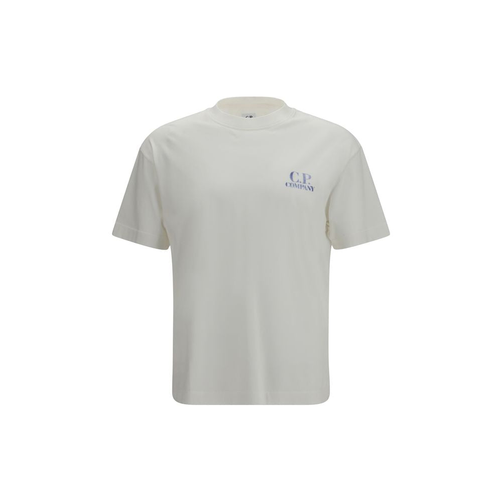 C.P. Company White Cotton T-Shirt